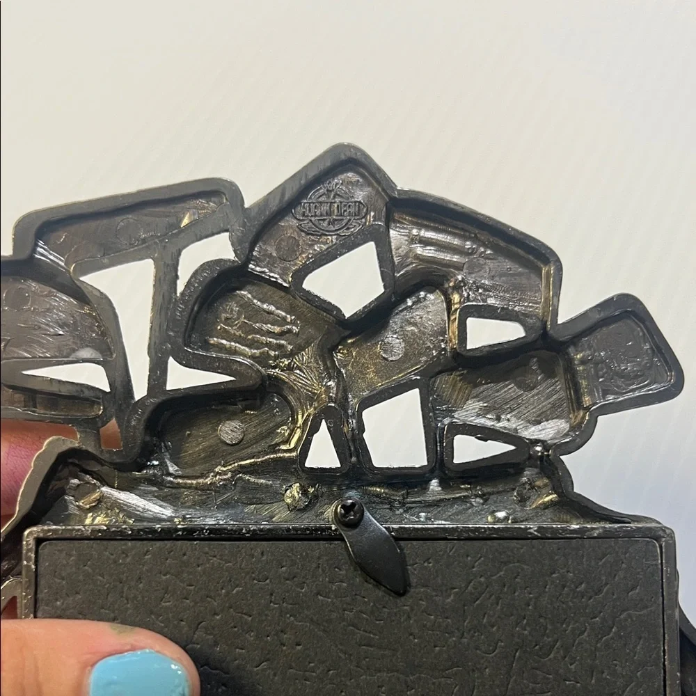 Antique Silver Golf Club Picture Frame